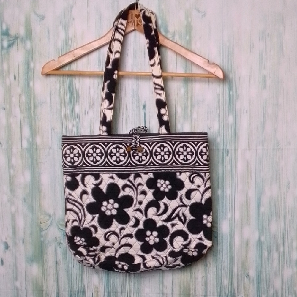 Vera Bradley Bag Black And White - Picture 1 of 6
